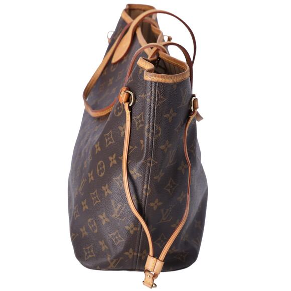 Louis Vuitton Neverfull MM Monogram Tote Bag M40156 Canvas - Picture 2 of 8